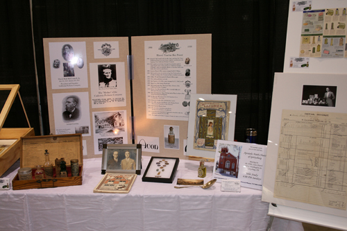 California Perfume Company Display at FOBHC Expo: Depot Agent's Case and History