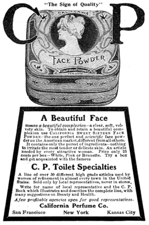 California Perfume Company Advertisement - April 1906