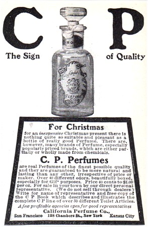 California Perfume Company Advertisement - December 1906