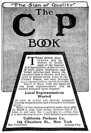California Perfume Company Advertisement - July 1906