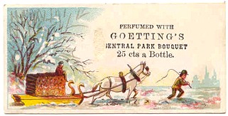 Goetting & Co, NY Perfume Sample Trade Card