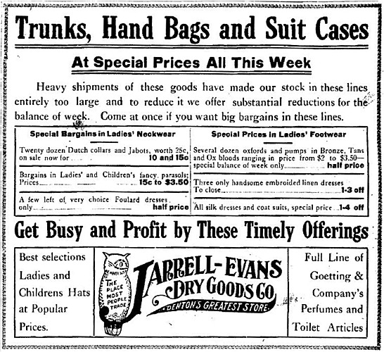 Goetting & Co., NY Perfume Advertisement - 1910