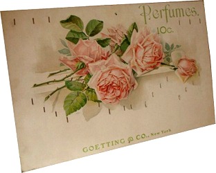 Goetting Perfume Store Placard