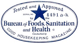 Good Housekeeping Seal - 1931