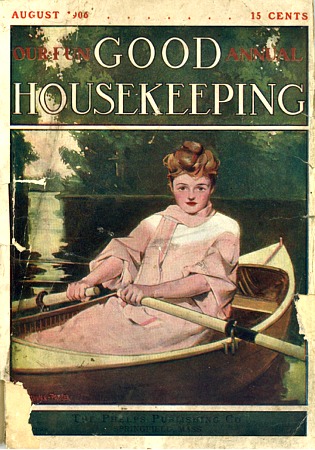 Good Housekeeping Magazine Cover - August 1906