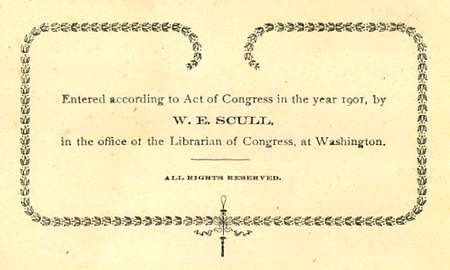 The Authentic Life of William McKinley Copyright - 1901