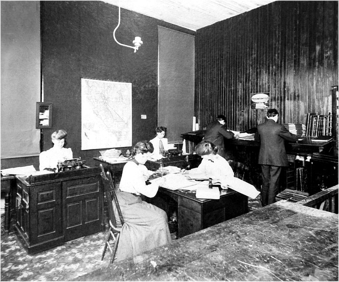 Staff Office in the San Francisco Branch