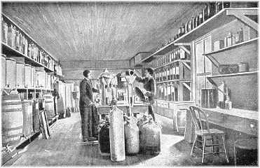 Suffern Laboratory - The Chemist's Private Room for Manufacturing Perfumes