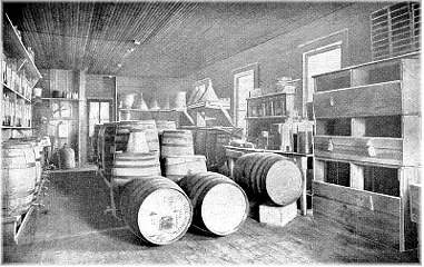 Suffern Laboratory - The Storage Room for Flavoring Extracts