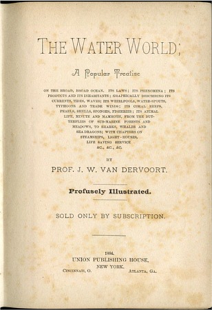Union Publishing House - The Water World, Title Page - 1884