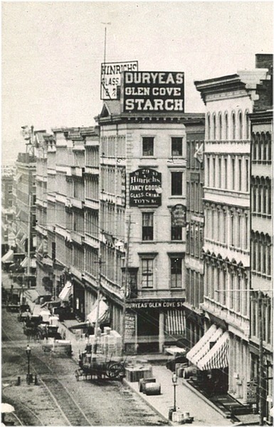 Close Up of Chambers Street, New York - 1890s to early 1900s