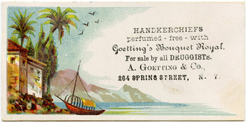 A. Goetting & Co. Perfume Trade Card - 1890s