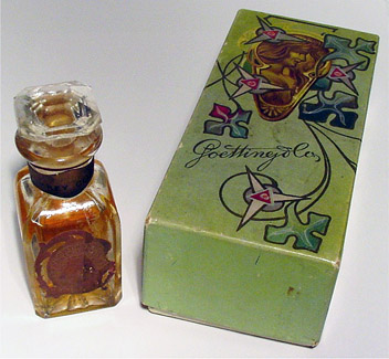 Goetting & Co., NY Jockey Club Perfume Bottle with Box