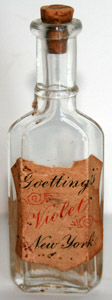 Goetting & Co., NY Violet Perfume Bottle