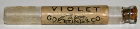 Goetting & Co., NY Violet Perfume Sample