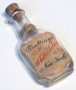 Goetting & Co., NY White Lilac Perfume Bottle