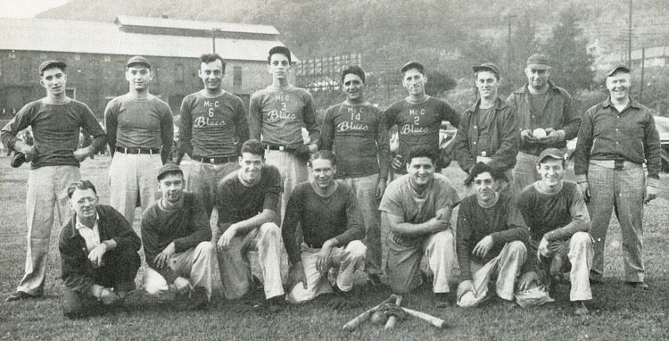 McConnell Club Blues Softball Team - 1941