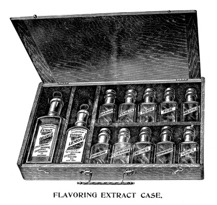 Depot Manager's Flavoring Extract Sample Case - 1901