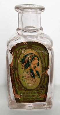 A-size Natoma Rose Perfume Bottle - 1917