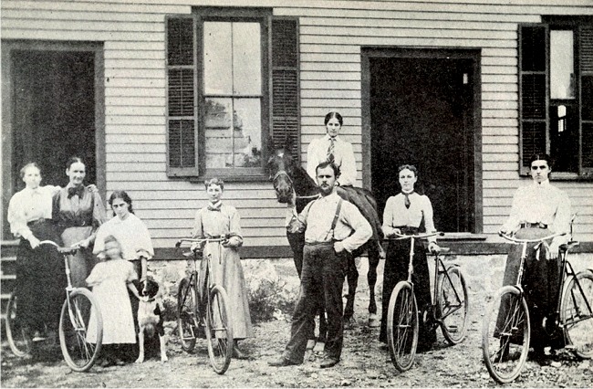 D. H. McConnell Daughters and Suffern Plant Workers ~1897