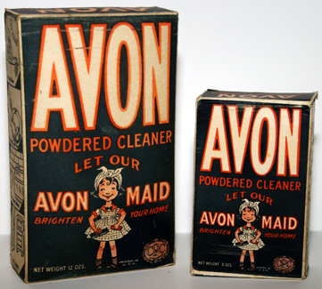 Avon Powdered Cleanser Boxes - 1928