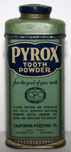 Pyrox Tooth Powder - 1925