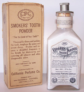 Smoker's Tooth Powder - 1920