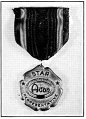 Avon Star Award Medallion