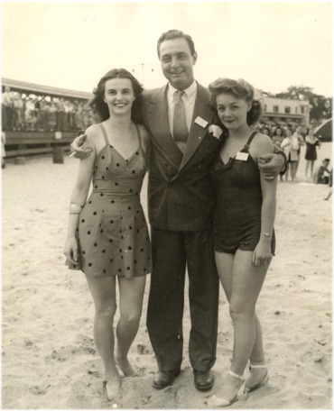 David H. McConnell, Jr. on the Beach - 1943