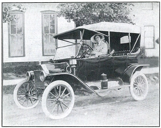 Depot Manager Mrs. Daisy D. Negley ~1913