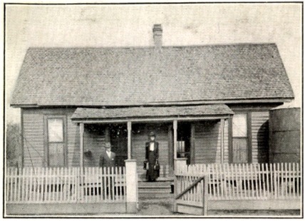 The Home of Depot Manager Mrs. S. E. Wilkes - 1910