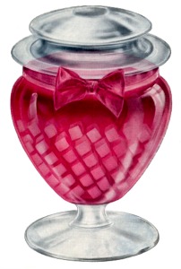 Amercian Beauty Fragrance Jar - 1931