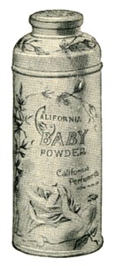CPC California Baby Powder - 1912
