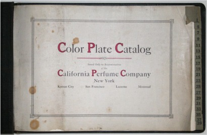 Color Plate Catalog Title Page - 1915