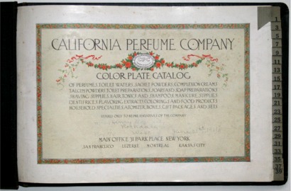 Color Plate Catalog Title Page - 1918