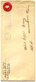 CPC Customer List Envelope - 1928