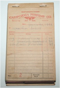 CPC Customer Order Book - 1925