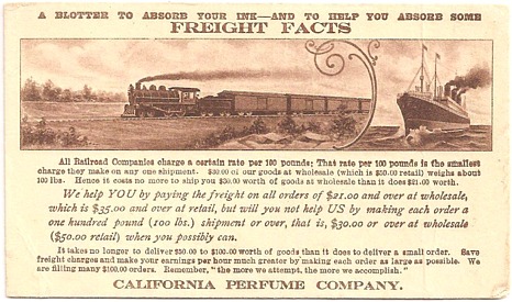 CPC Ink Blotter Advertisement - 1912