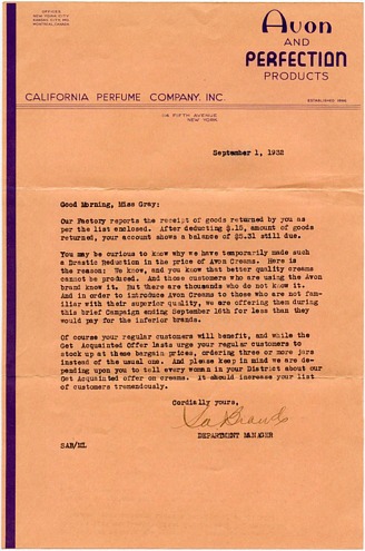 CPC Form Letter to Representatives - 1932
