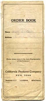 CPC Customer Order Book - 1922