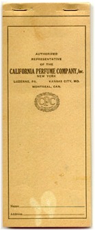 CPC Customer Order Book - 1927
