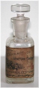 Venetian Carnation Perfume - 1900