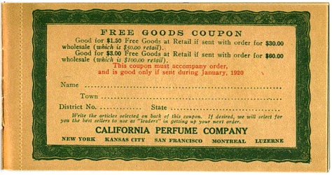 CPC Free Goods Coupon - 1920