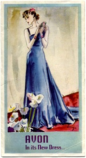 Avon in Its New Dress Brochure Cover - 1937