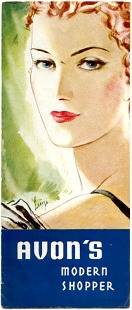 Avon's Modern Shopper Brochure Cover - 1938