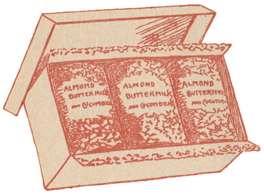 Almond, Buttermilk, and Cucumber Soap - 1897