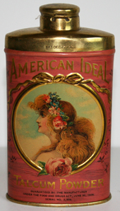 American Ideal Talcum Powder - 1915