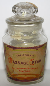 California Massage Cream - 1913
