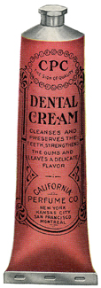 Dental Cream - 1920