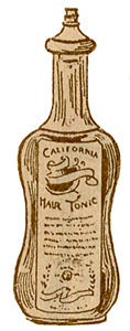 California Eau de Quinine Hair Tonic - 1899